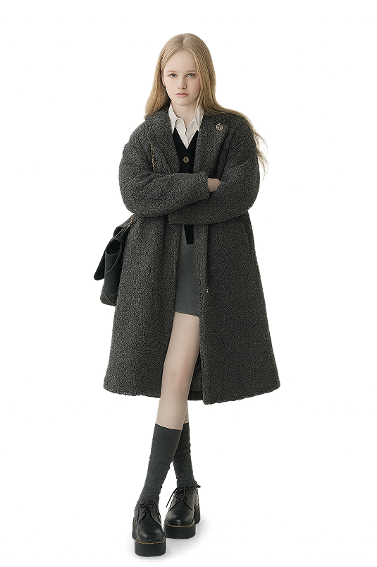 モデルグレーコート