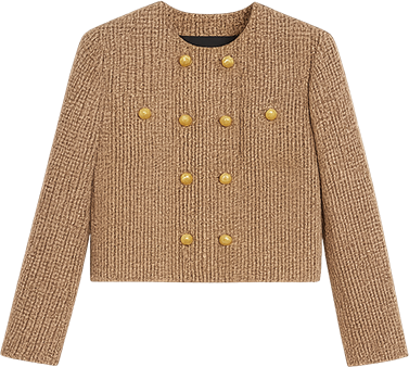 茶色ジャケット